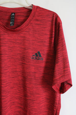 Adidas Red Logo Shirt | L