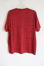 Adidas Red Logo Shirt | L