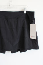 NEW Lululemon Black Pace Rival Skort | 14 Tall