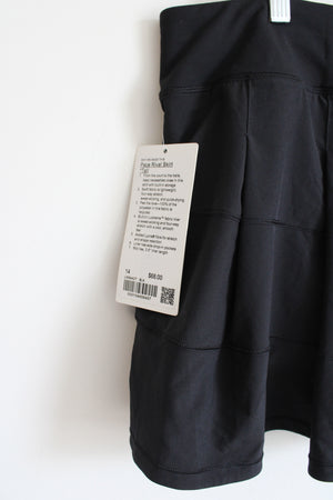 NEW Lululemon Black Pace Rival Skort | 14 Tall