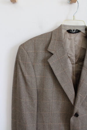 Jos. A. Bank Tan Herringbone Blazer | M