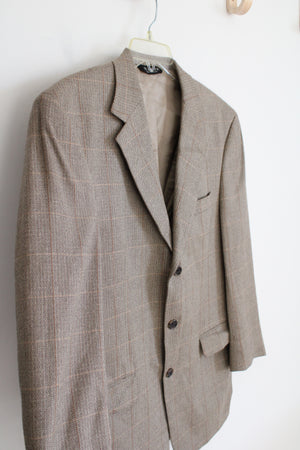 Jos. A. Bank Tan Herringbone Blazer | M