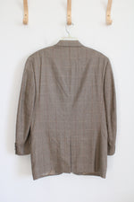 Jos. A. Bank Tan Herringbone Blazer | M