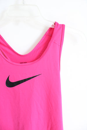 Nike Hot Pink Athletic Logo Razorback Tank | S