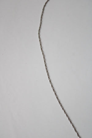 White Gold 10KT Dainty Chain Necklace