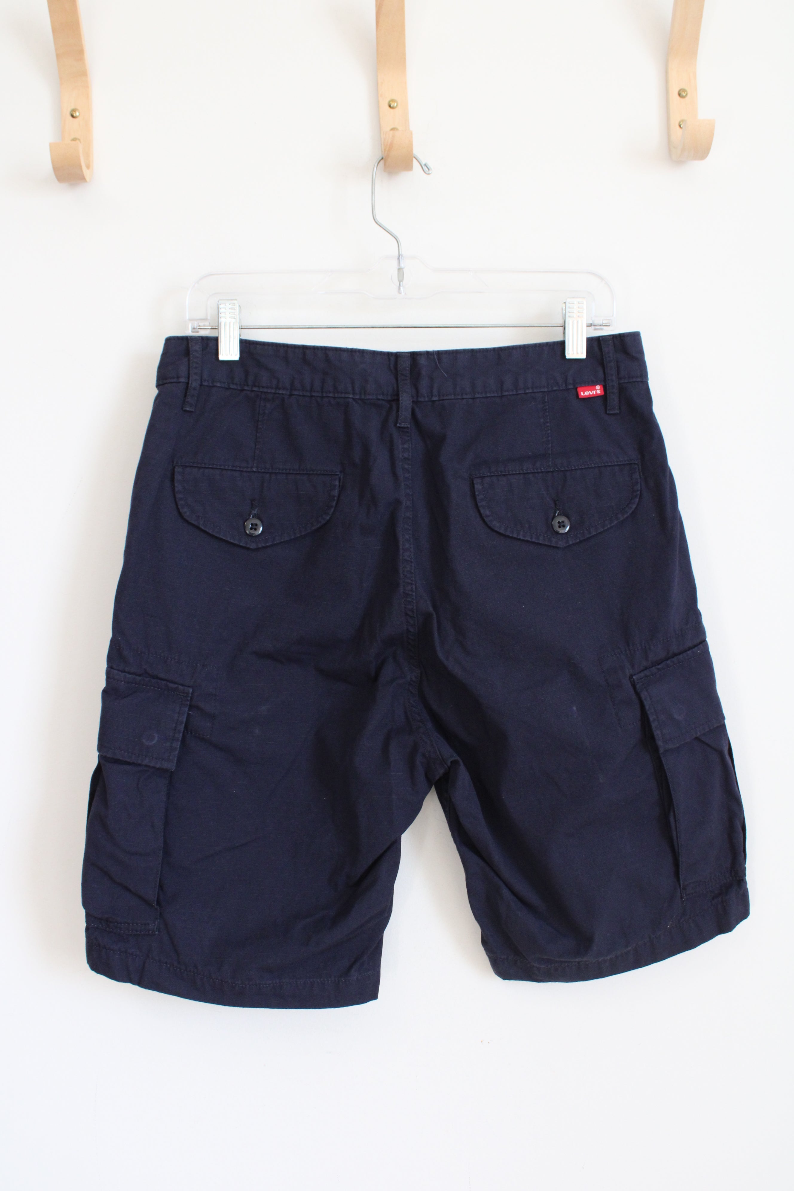 Levi Strauss & Co. Navy Cargo Shorts | 29