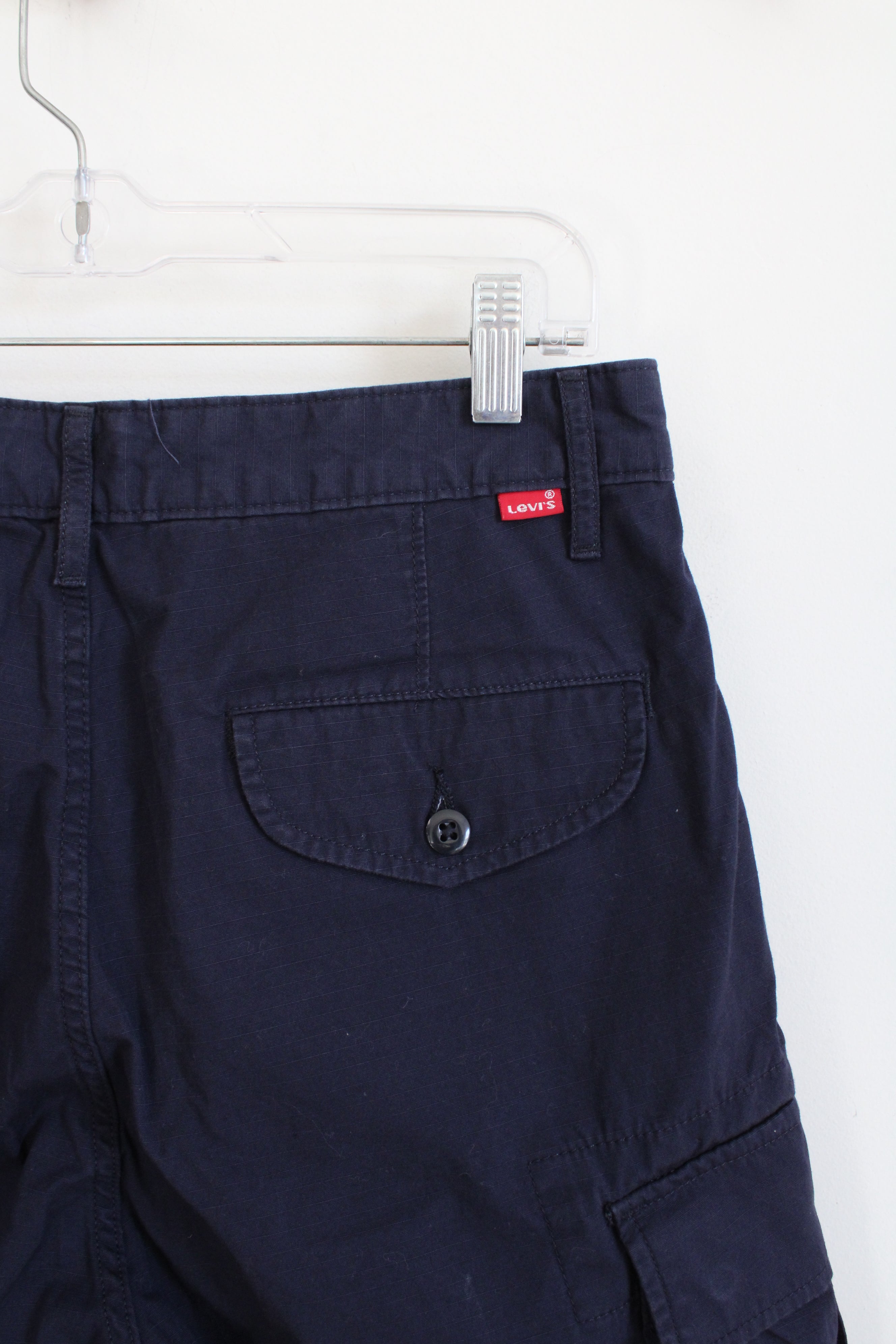 Levi Strauss & Co. Navy Cargo Shorts | 29