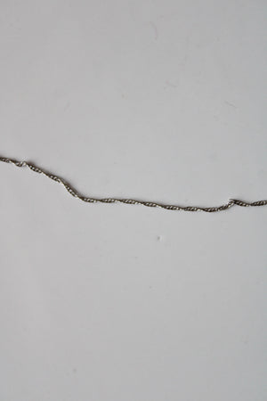 White Gold 10KT Dainty Chain Necklace