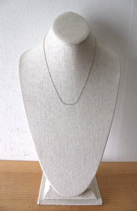 White Gold 10KT Dainty Chain Necklace
