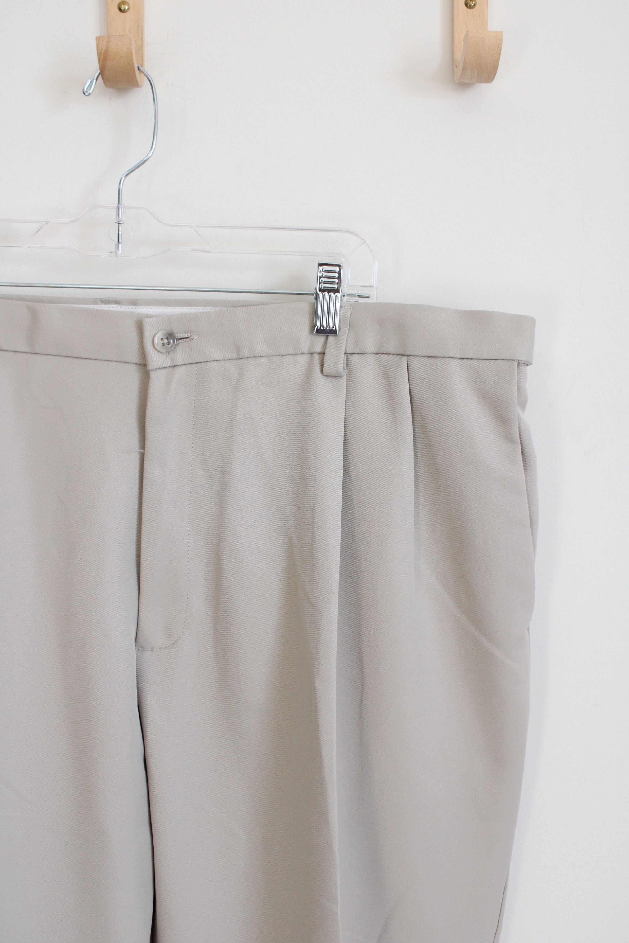 Haggar Light Khaki Dress Pants | 42X29