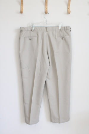 Haggar Light Khaki Dress Pants | 42X29