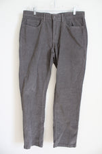 Joseph Abboud Gray Corduroy Pants | 36X30