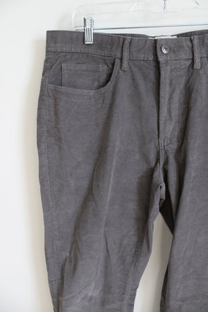 Joseph Abboud Gray Corduroy Pants | 36X30