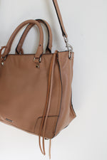 Rebecca Minkoff Regan Satchel Mauve/Tan Leather Purse