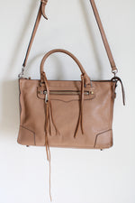 Rebecca Minkoff Regan Satchel Mauve/Tan Leather Purse