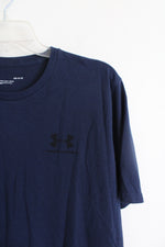 Under Armour Navy Logo Shirt | L