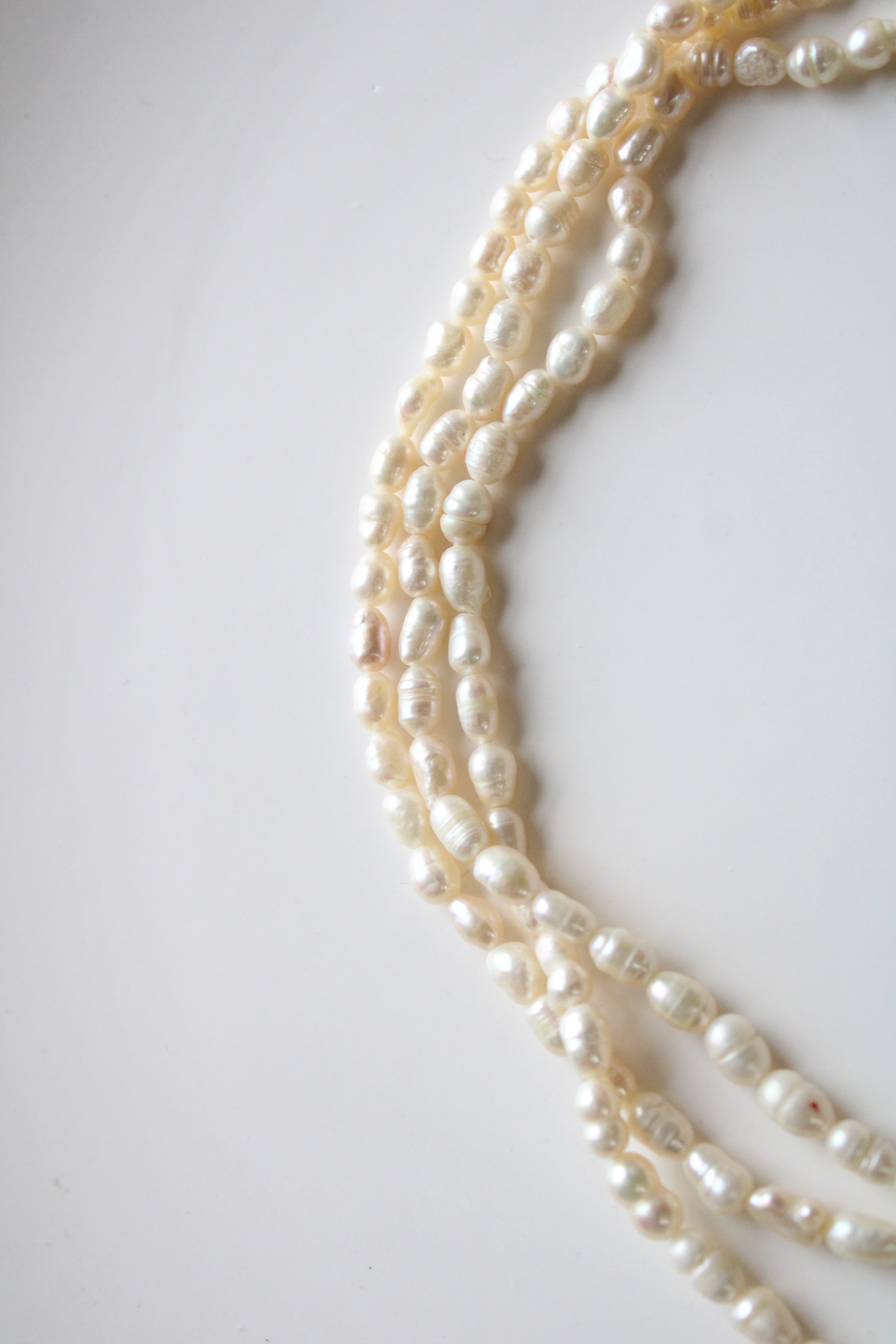 3 Stand Baroque Pearl Necklace