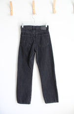 Aeropostale 90s Baggy Black Distressed Jeans | 000