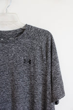 Under Armour Gray & Black Athletic Shirt | L