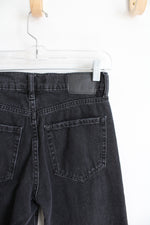 Aeropostale 90s Baggy Black Distressed Jeans | 000