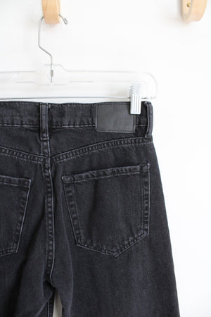 Aeropostale 90s Baggy Black Distressed Jeans | 000