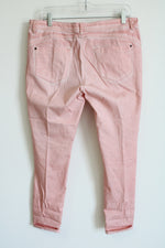 Light Pink Straight Cut Pants | XL