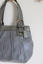 Coach Soho Pleated Leather Gallery Tote Purse