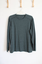 G.H. Bass & Co. Dark Green Long Sleeved Shirt | XL