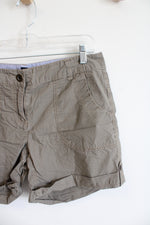 Tommy Hilfiger Brown Cotton Shorts | 8