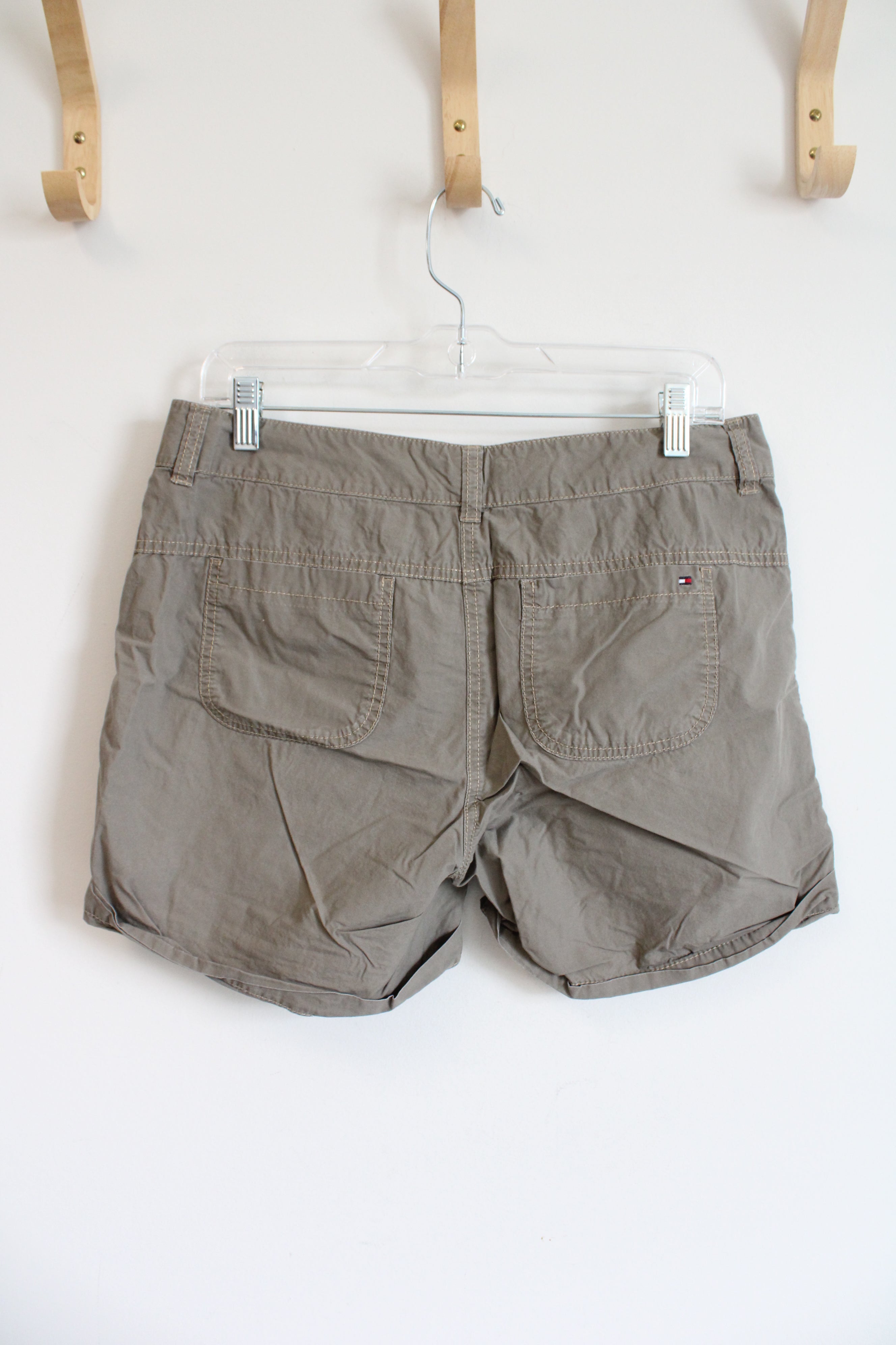 Tommy Hilfiger Brown Cotton Shorts | 8