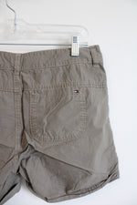 Tommy Hilfiger Brown Cotton Shorts | 8