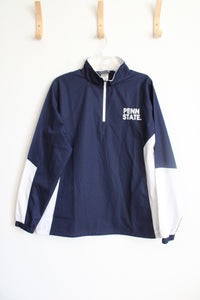 Knights Apparel Navy & White Penn State Nittany Lions Lightweight Jacket | M