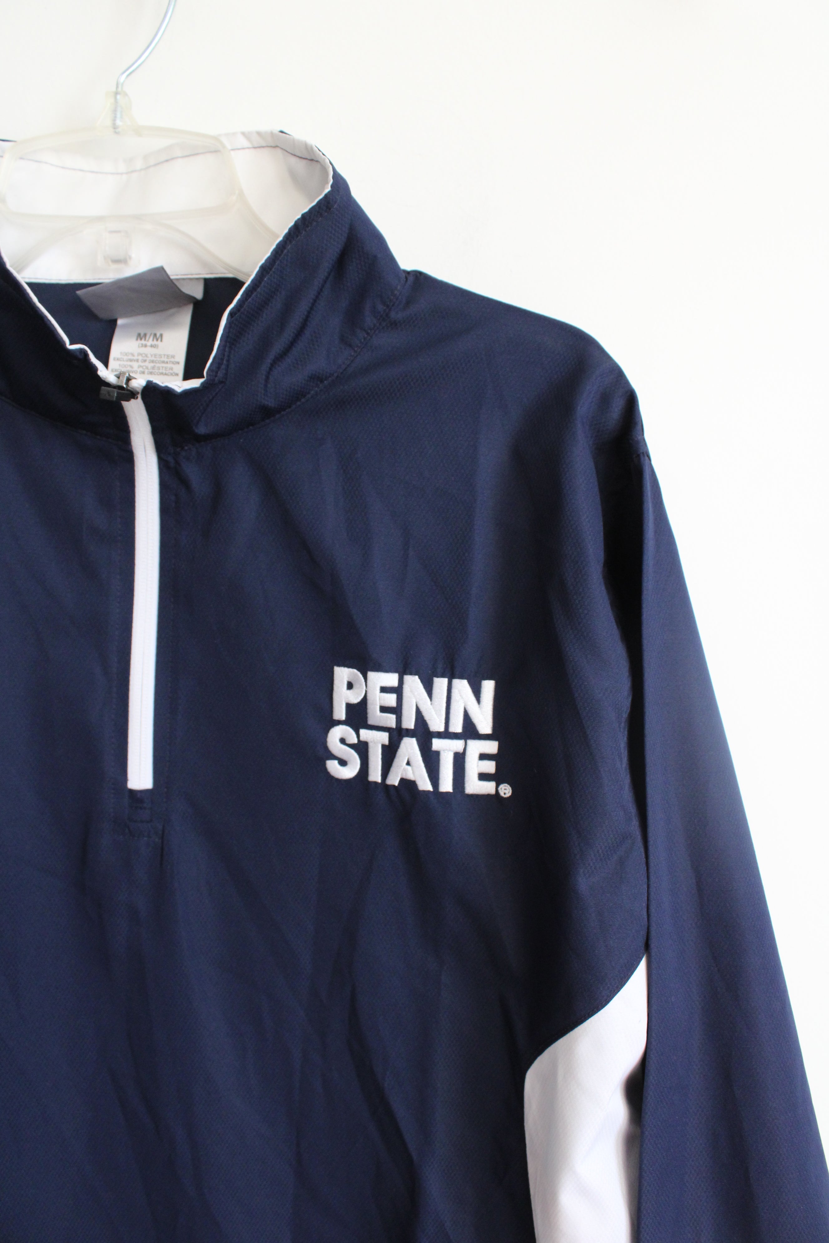 Knights Apparel Navy & White Penn State Nittany Lions Lightweight Jacket | M