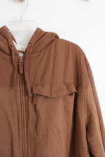 Coleman Sherpa Lined Brown Zip Up Jacket | XXL