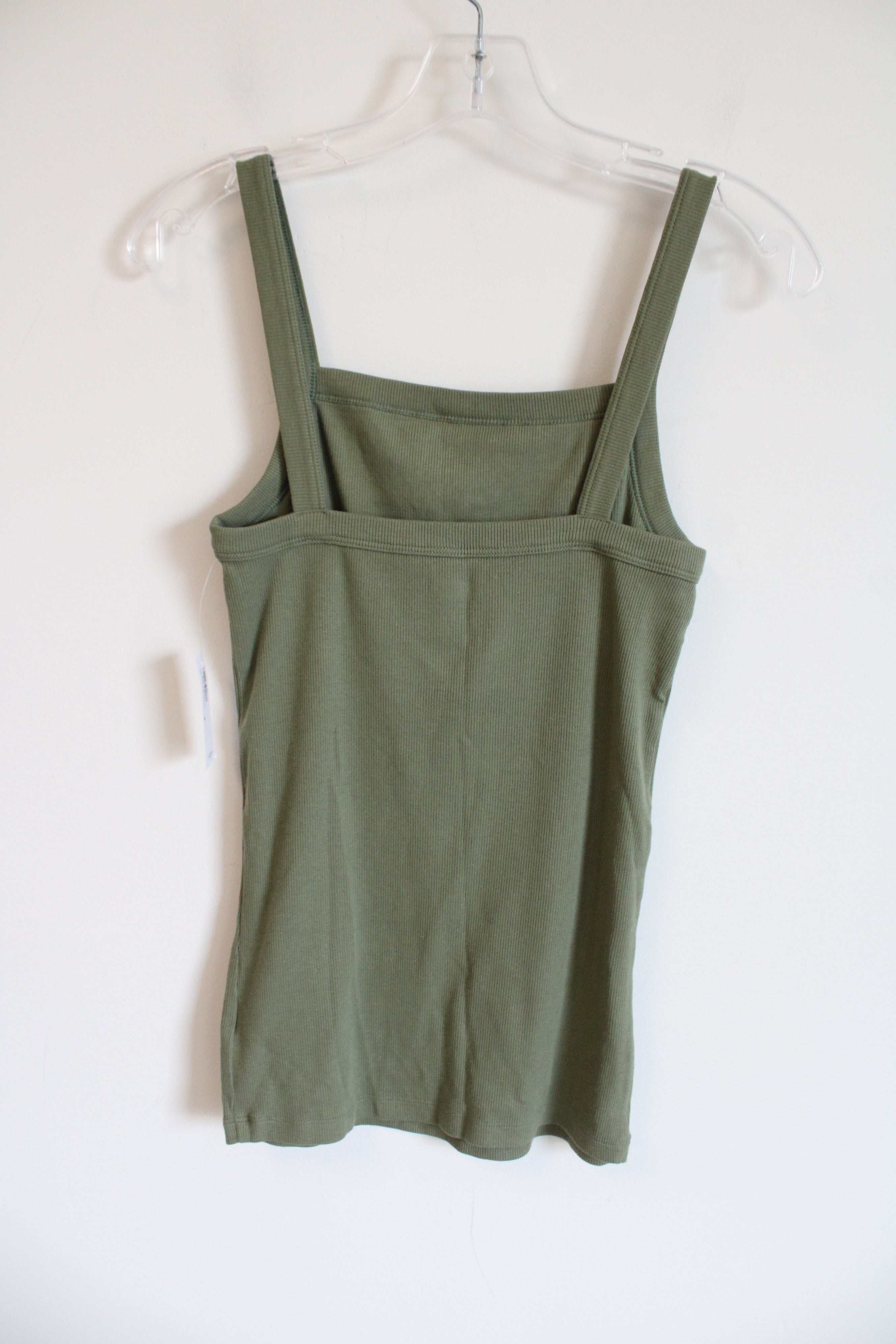 NEW Old Navy Olive Green Ribbed Tank | M