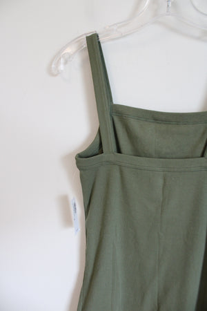 NEW Old Navy Olive Green Ribbed Tank | M