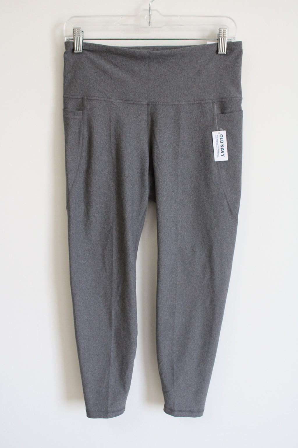 NEW Old Navy Powersoft High Rise Gray Leggings | L