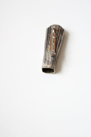 Knife Handle Silver Pin