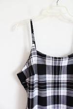 No Boundaries Black & White Plaid Dress | XXXL (21)