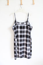 No Boundaries Black & White Plaid Dress | XXXL (21)