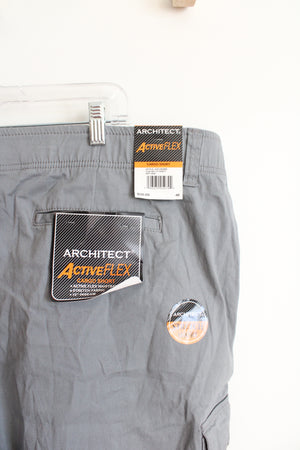 NEW Architect Active Flex Gray Cargo Shorts | 48