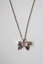 Talbots Bow Sterling Silver Necklace