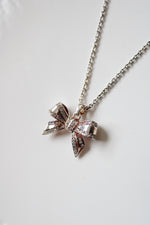 Talbots Bow Sterling Silver Necklace