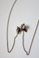Talbots Bow Sterling Silver Necklace