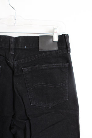 Lee Relaxed Fit Vintage Straight Leg Black Jeans | 31X32