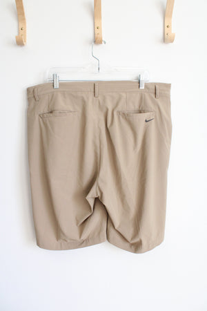 Nike Golf Standard Fit Tan Shorts | 38