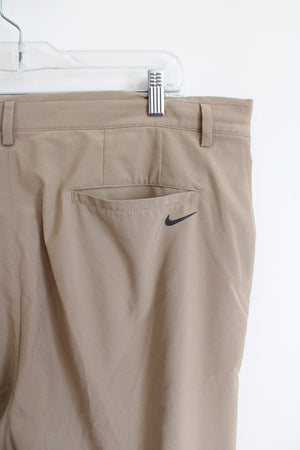 Nike Golf Standard Fit Tan Shorts | 38