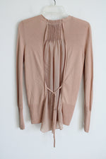 Simply Vera Wang Pink Cardigan | S