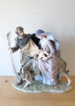 Classic Treasures Mary Joseph & Baby Jesus "Escape To Egypt" Porcelain Figurine