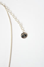 Talbots Sterling Silver Crystal Cluster Pendant Necklace